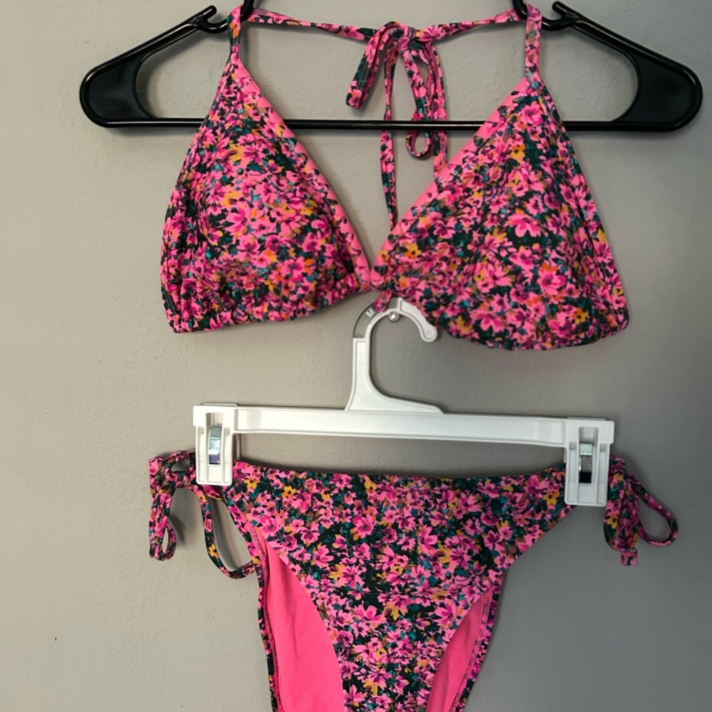 Floral Pink Bikini Set
